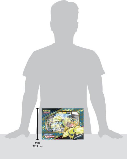 Pokemon TCG: Sword and Shield 12.5 Crown Zenith collection Regieleki V Box - eske med byttekort