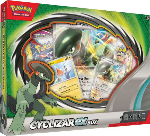 Pokemon TCG: Cyclizar EX box - eske med 40 byttekort