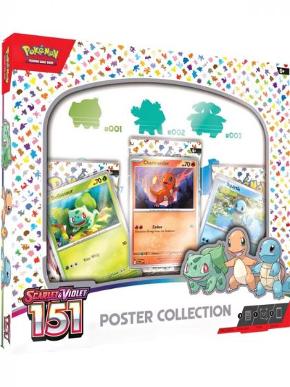 Pokemon Scarlet and Violet 151 Poster Collection - samlekort og plakat