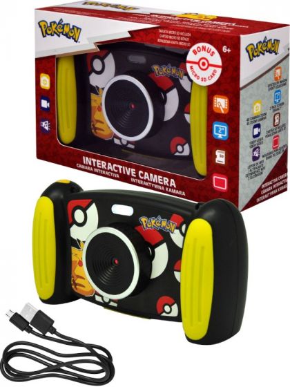 Pokemon interaktiv kamera med x4 zoom och 5 Megapixel - Micro SD kort ingår