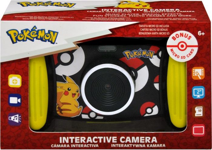 Pokemon interaktivt kamera med x4 zoom og 5 Megapixel - Micro SD kort inkluderet