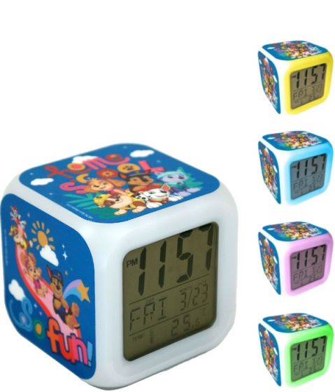 PAW Patrol digital klokke med alarm - 8 cm