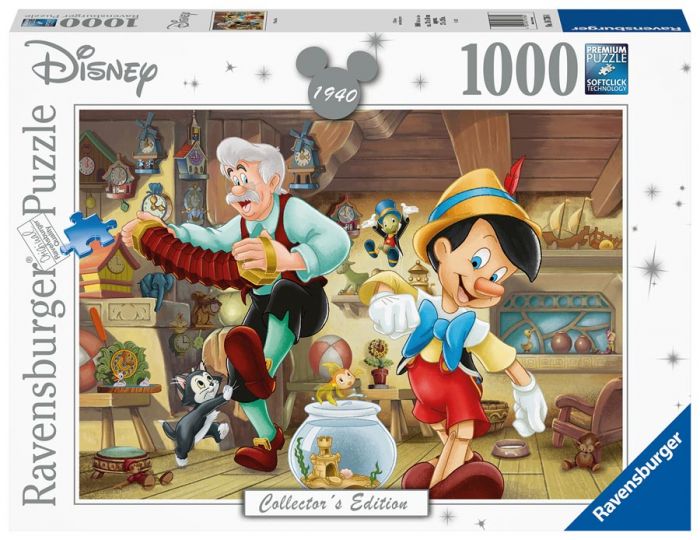 Ravensburger Disney puslespill 1000 brikker - Pinocchio