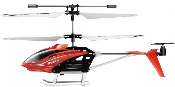 Syma S5 3-kanals helikopter med oppladbart batteri - 23 cm lang