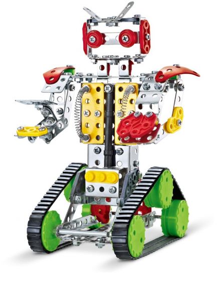 Romrobot byggesett fra 8 år med 262 deler - verktøy inkludert