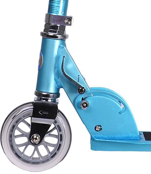 Micro Sprite Light Blue sparkesykkel med to hjul og justerbart styre – lyseblå