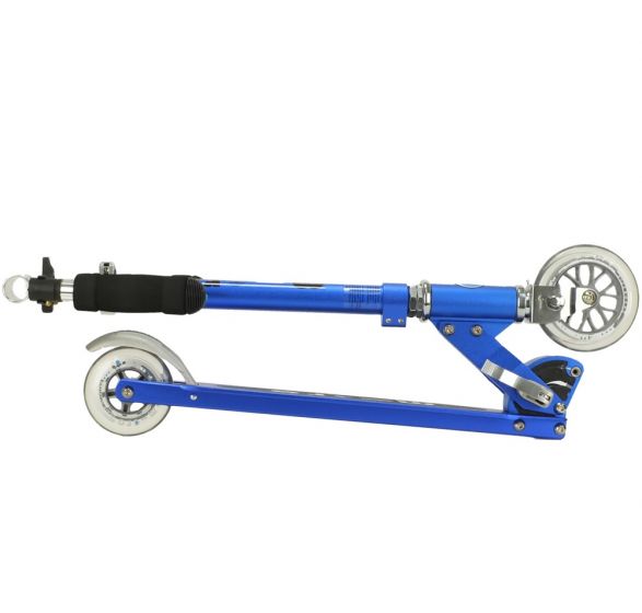 Micro Sprite Saphire Blue løbehjul med to hjul og justerbart styr - blå