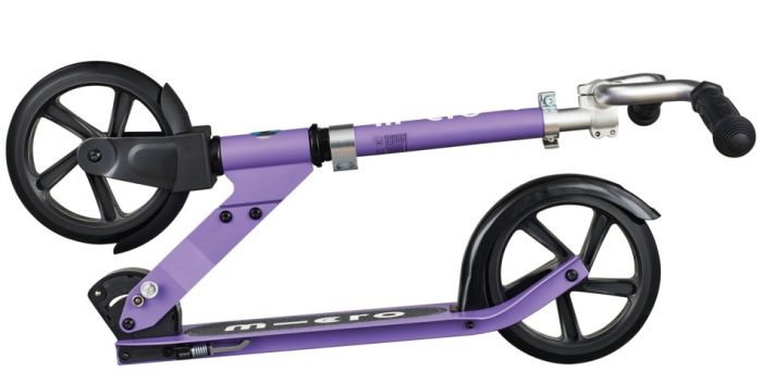 Micro Cruiser Purple løbehjul med store hjul og ekstra bredt styr