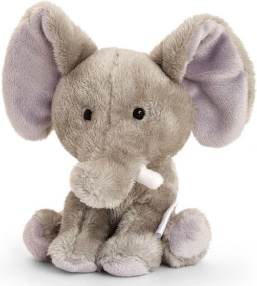 Keel Toys Pippins elefant gosedjur - 14 cm