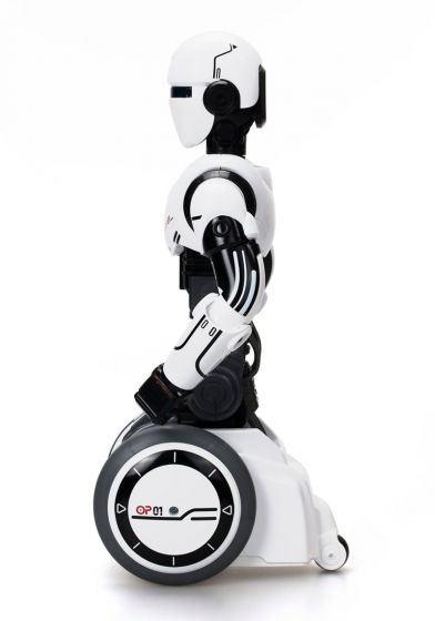 Silverlit Robot O.P ONE - radiostyrt interaktiv robot med lys, lyd og bevegelse - 40 cm