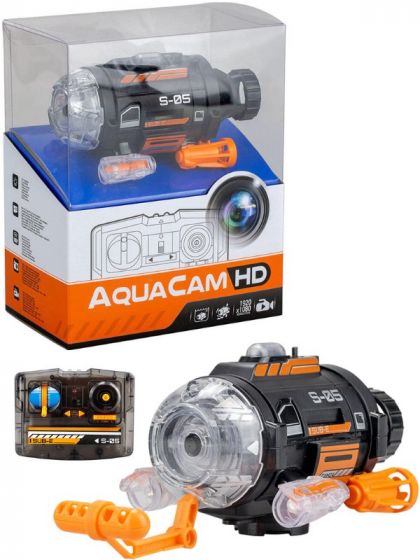 Silverlit Exost Spycam Aqua HD - fjernstyret ubåd med kamera - fra 5 år