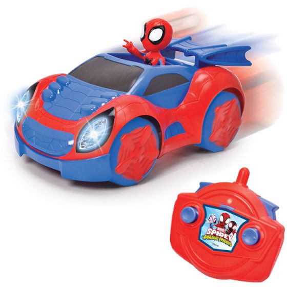 SpiderMan Spidey and his Amazing Friends RC Web Racer fjernstyret bil 2,4 GHz - 27 cm