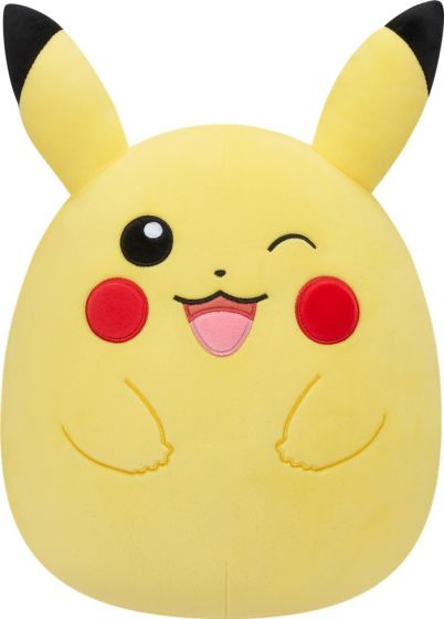 Pokemon Squishmallows Pikachu som blunker - 50 cm