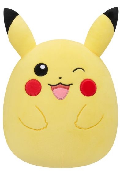Pokemon Squishmallows Pikachu bamse der blinker - 25 cm