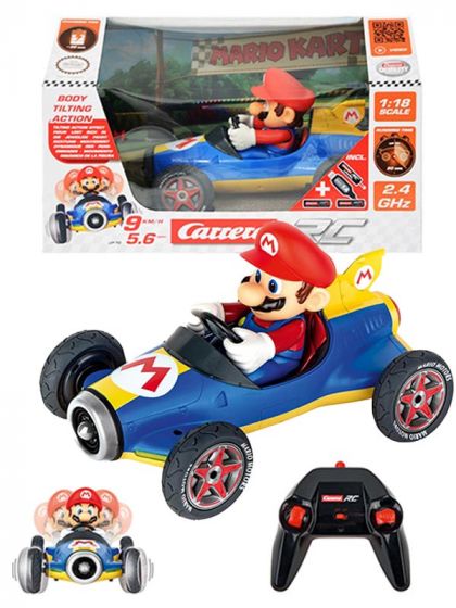 Carrera RC Nintendo Mario Kart radiostyrt bil 2,4GHz - Super Mario Mach 8