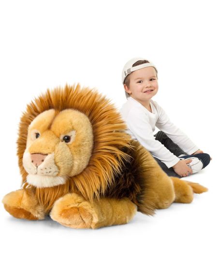 Keel Toys ekstra stor løve-bamse - 100 cm