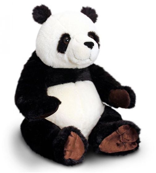 Keel Toys sittande panda - gosedjur 30 cm