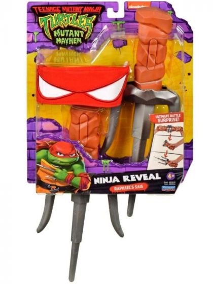 Teenage Mutant Ninja Turtles Mayhem Raphael - Rød maske og saikniver