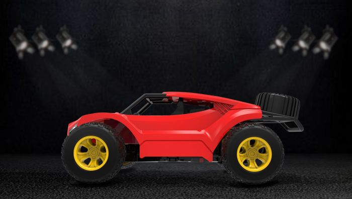 Syma Stunt Speeder fjernstyret 2.4 GHz bil med genopladeligt batteri - 13 cm lang
