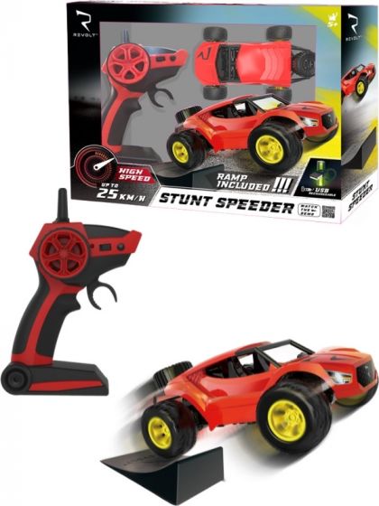 Syma Stunt Speeder fjernstyret 2.4 GHz bil med genopladeligt batteri - 13 cm lang