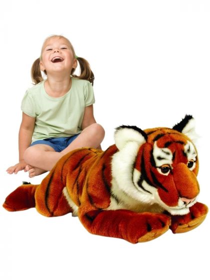 Keel Toys ekstra stor tiger-bamse - 100 cm