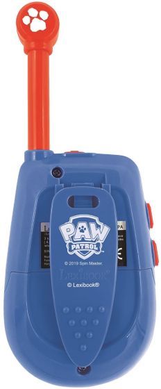 Lexibook PAW Patrol walkie talkie med lys - rekkevidde 2 km