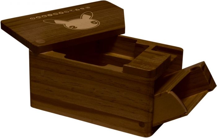 Pokemon TCG: 25th Anniversary Deck Box - eske i tre med plass til 100+ byttekort