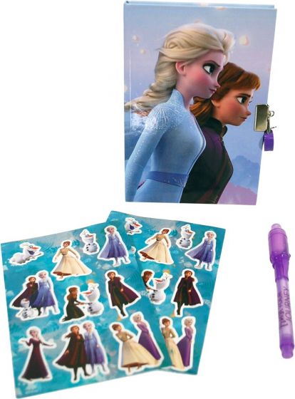 Disney Frozen Dagbok med lås og magisk penn