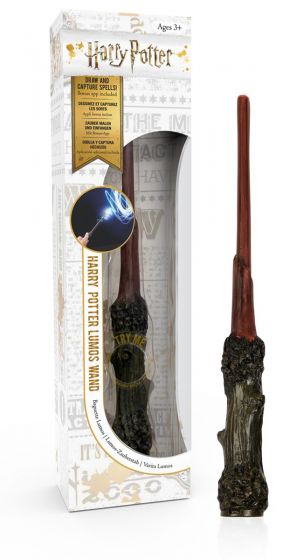 Harry Potter Lumos Wand - Harry Potters mini trollstav med ljus - 18 cm