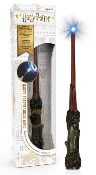 Harry Potter Lumos Wand - Harry Potters mini-tryllestav med lys - 17 cm