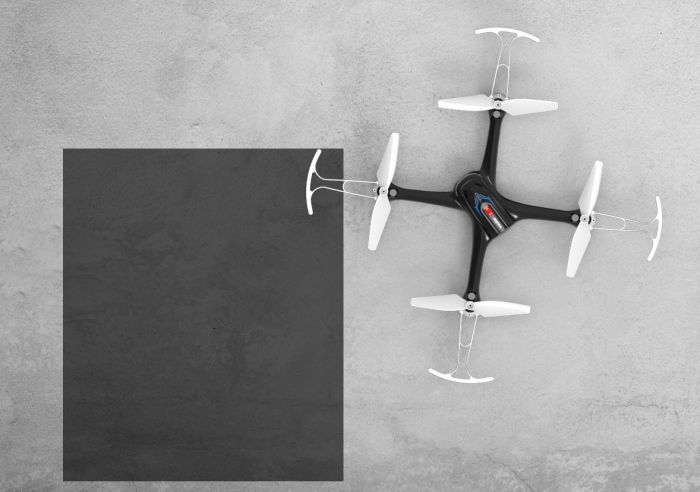 Syma X15A drone med loop og hovering funksjon - 3,7V oppladbart batteri med USB - Svart