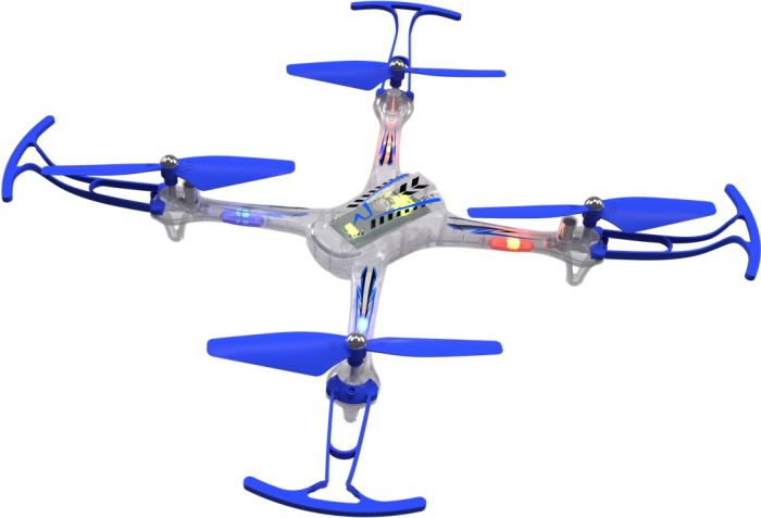Syma X15T drone med flerfarget lys og nattmodus - stuntdrone med oppladbart batteri