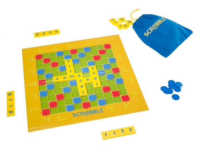 Scrabble Junior - lekende lett å lage ord - 2 spillenivåer
