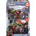 Educa Avengers Puslespill 2 x 100 brikker - Marvel superhelter
