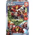 Educa Avengers Puslespill 2 x 48 brikker - Marvel superhelter