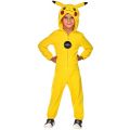 Pokemon Pikachu kostyme - 9 år - 134 cm - heldrakt med hette