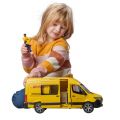 Bruder MB Sprinter DHL budbil med figur och tillbehör - 02671