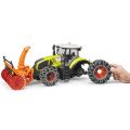 Bruder Claas Axion 950 traktor med kæder og snefræser - 03017