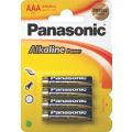 Panasonic AAA-batterier - 4 pakning (LR03)