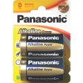 Panasonic D-batterier - 2 pakning (LR20)
