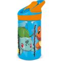 Pokemon vattenflaska med sugrör - 480 ml