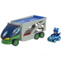 Pysjheltene PJ Transporter - lastebil med kattegutt og kjøretøyet hans