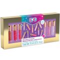 Make it Real 3C4G Pink and Gold Lip gloss set - 10 mini-lipglosser med vaniljeduft