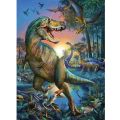 Ravensburger XXL puslespil 150 brikker - Dinosaur i solnedgangen