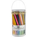 Grafix färgpennor i burk - 100 stk