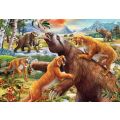Ravensburger puslespill 2x24 brikker - Jurassic wildlife