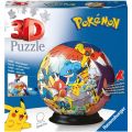 Ravensburger Pokemon 3D puslespill 72 brikker - PokeBall
