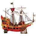 Kapten Sabeltand Piratskepp - Den svarta damen - 47 cm