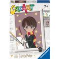 CreArt Harry Potter malesett med forhåndstrykt lerret og akrylmaling