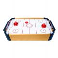 Air hockey batteridrivet minibordsspel med poängräknare